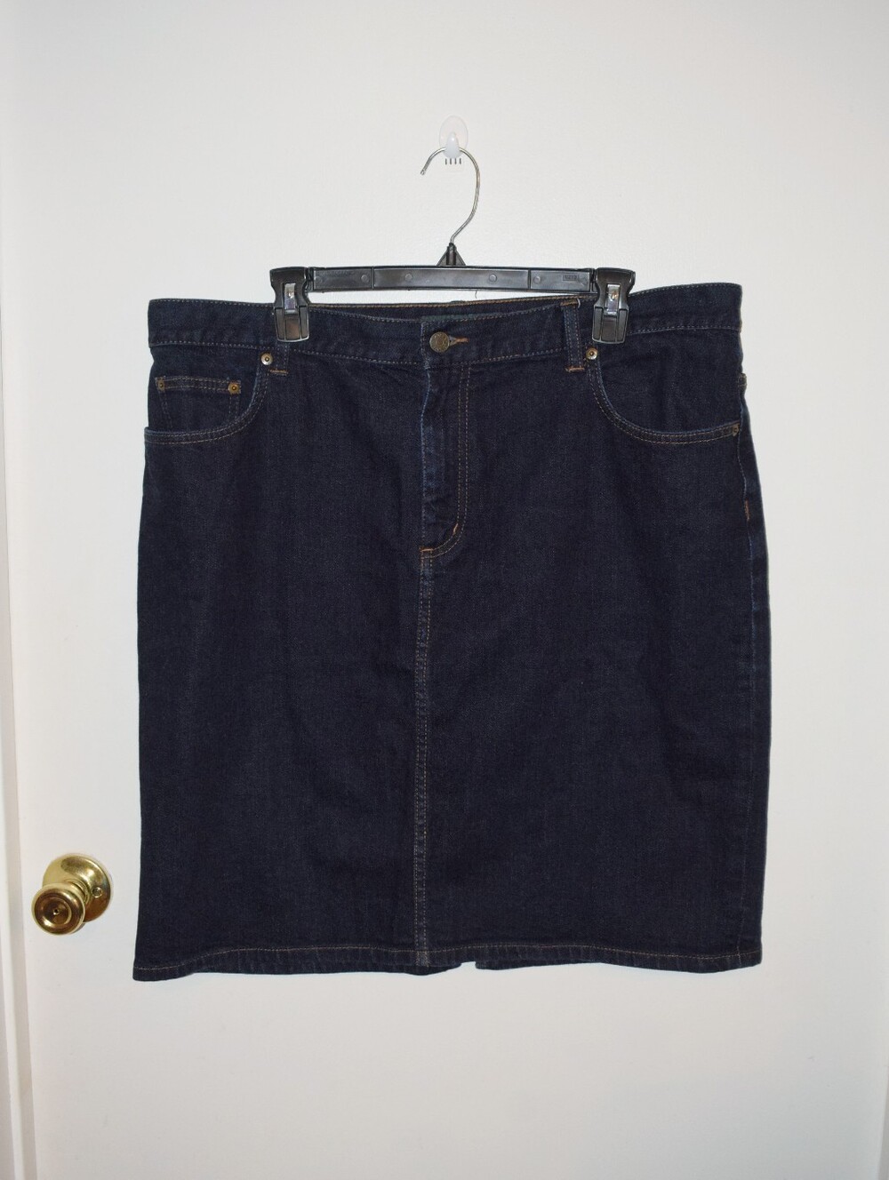 Lauren Jeans Co. by Ralph Lauren Denim Pencil Skirt Size 16